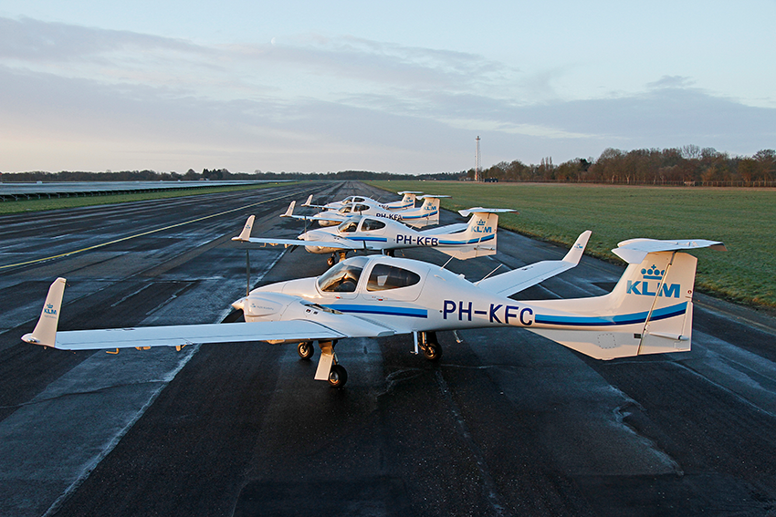 KLM Flight Academy training fleet replacement with 14 Diamond aircraft